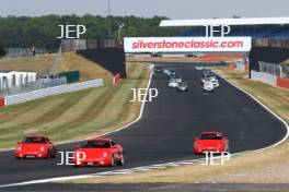 Silverstone Classic  20-22 July 2018 At the Home of British Motorsport Friday Parades  Free for editorial use only Photo credit – JEP