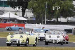 Silverstone Classic  20-22 July 2018 At the Home of British Motorsport British Leyland Parade  Free for editorial use only Photo credit – JEP