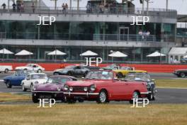 Silverstone Classic  20-22 July 2018 At the Home of British Motorsport British Leyland Parade  Free for editorial use only Photo credit – JEP