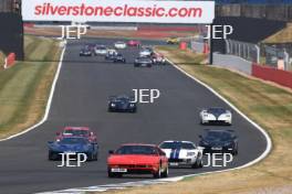 Silverstone Classic  20-22 July 2018 At the Home of British Motorsport Supercar Parade  Free for editorial use only Photo credit – JEP