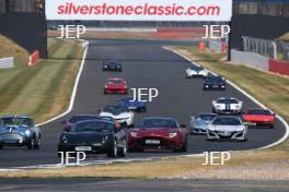 Silverstone Classic  20-22 July 2018 At the Home of British Motorsport Supercar Parade  Free for editorial use only Photo credit – JEP