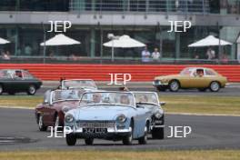 Silverstone Classic  20-22 July 2018 At the Home of British Motorsport British Leyland Parade  Free for editorial use only Photo credit – JEP