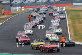 Silverstone Classic  20-22 July 2018 At the Home of British Motorsport British Leyland Parade  Free for editorial use only Photo credit – JEP