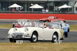 Silverstone Classic  20-22 July 2018 At the Home of British Motorsport British Leyland Parade  Free for editorial use only Photo credit – JEP