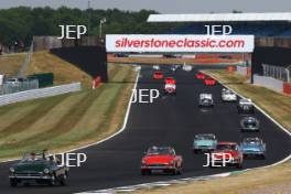 Silverstone Classic  20-22 July 2018 At the Home of British Motorsport Friday Parades  Free for editorial use only Photo credit – JEP