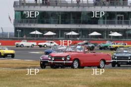 Silverstone Classic  20-22 July 2018 At the Home of British Motorsport British Leyland Parade  Free for editorial use only Photo credit – JEP