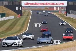 Silverstone Classic  20-22 July 2018 At the Home of British Motorsport Supercar Parade  Free for editorial use only Photo credit – JEP