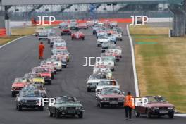 Silverstone Classic  20-22 July 2018 At the Home of British Motorsport British Leyland Parade  Free for editorial use only Photo credit – JEP