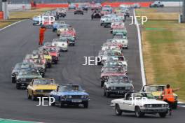 Silverstone Classic  20-22 July 2018 At the Home of British Motorsport British Leyland Parade  Free for editorial use only Photo credit – JEP