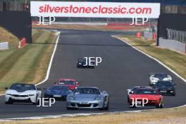 Silverstone Classic  20-22 July 2018 At the Home of British Motorsport Supercar Parade  Free for editorial use only Photo credit – JEP