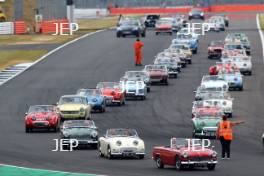 Silverstone Classic  20-22 July 2018 At the Home of British Motorsport British Leyland Parade  Free for editorial use only Photo credit – JEP