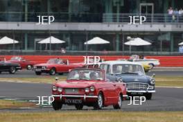 Silverstone Classic  20-22 July 2018 At the Home of British Motorsport British Leyland Parade  Free for editorial use only Photo credit – JEP