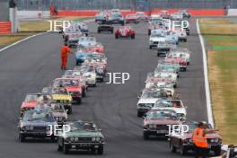 Silverstone Classic  20-22 July 2018 At the Home of British Motorsport British Leyland Parade  Free for editorial use only Photo credit – JEP