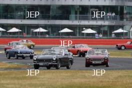 Silverstone Classic  20-22 July 2018 At the Home of British Motorsport British Leyland Parade  Free for editorial use only Photo credit – JEP