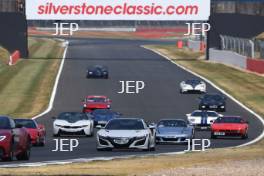 Silverstone Classic  20-22 July 2018 At the Home of British Motorsport Supercar Parade  Free for editorial use only Photo credit – JEP