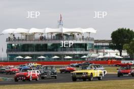 Silverstone Classic  20-22 July 2018 At the Home of British Motorsport retrorun Free for editorial use only Photo credit – JEP