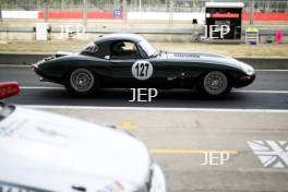 Silverstone Classic  20-22 July 2018 At the Home of British Motorsport Jaguar E-Type  Free for editorial use only Photo credit – JEP