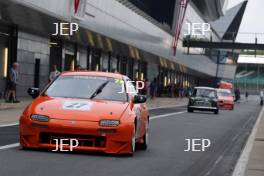 Silverstone Classic  20-22 July 2018 At the Home of British Motorsport Mazda 323 F Free for editorial use only Photo credit – JEP