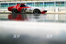 Silverstone Classic  20-22 July 2018 At the Home of British Motorsport Chevrolet Corvette  Free for editorial use only Photo credit – JEP