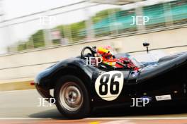 Silverstone Classic  20-22 July 2018 At the Home of British Motorsport 86 Chris Ward, Lister Knobbly Free for editorial use only Photo credit – JEP