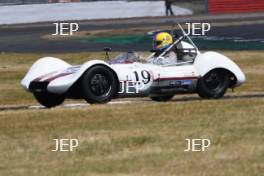 Silverstone Classic  20-22 July 2018 At the Home of British Motorsport 19 Ralf Emmerling/Phil Hooper, Elva Mk5 Free for editorial use only Photo credit – JEP