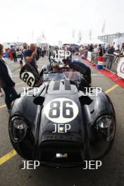 Silverstone Classic  20-22 July 2018 At the Home of British Motorsport 86 Chris Ward, Lister Knobbly Free for editorial use only Photo credit – JEP