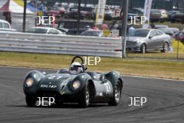 Silverstone Classic  20-22 July 2018 At the Home of British Motorsport 27 Stefan Ziegler / Martin Stretton, Lister Jaguar Knobbly Free for editorial use only Photo credit – JEP