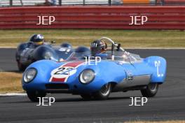 Silverstone Classic  20-22 July 2018 At the Home of British Motorsport 2 Costas Michael, Lotus XI Free for editorial use only Photo credit – JEP