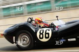 Silverstone Classic  20-22 July 2018 At the Home of British Motorsport 86 Chris Ward, Lister Knobbly Free for editorial use only Photo credit – JEP