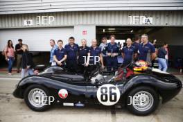 Silverstone Classic  20-22 July 2018 At the Home of British Motorsport 86 Chris Ward, Lister Knobbly Free for editorial use only Photo credit – JEP