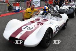 Silverstone Classic  20-22 July 2018 At the Home of British Motorsport 19 Ralf Emmerling/Phil Hooper, Elva Mk5 Free for editorial use only Photo credit – JEP