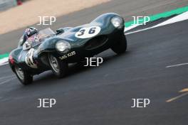 Silverstone Classic  20-22 July 2018 At the Home of British Motorsport 36 Rod Barrett/Jay Shepherd, Jaguar D-type Free for editorial use only Photo credit – JEP