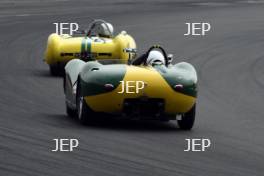 Silverstone Classic  20-22 July 2018 At the Home of British Motorsport 22 Tom Harris/Tiff Needell, Lister Jaguar Knobbly Free for editorial use only Photo credit – JEP