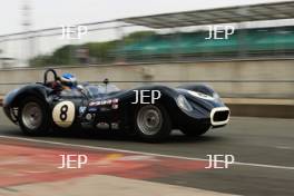 Silverstone Classic  20-22 July 2018 At the Home of British Motorsport 8 Tony Wood/Will Nuthall, Lister Jaguar Knobbly Free for editorial use only Photo credit – JEP