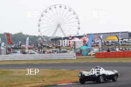 Silverstone Classic  20-22 July 2018 At the Home of British Motorsport 36 Rod Barrett/Jay Shepherd, Jaguar D-type Free for editorial use only Photo credit – JEP