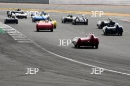 Silverstone Classic  20-22 July 2018 At the Home of British Motorsport Start of the race  Free for editorial use only Photo credit – JEP