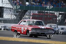 Silverstone Classic  20-22 July 2018 At the Home of British Motorsport 83 Ben Mitchell, Ford Galaxie Free for editorial use only Photo credit – JEP