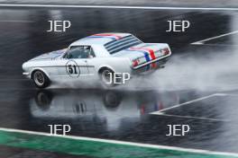 Silverstone Classic  20-22 July 2018 At the Home of British Motorsport 51 Nicholas King, Ford Mustang	 Free for editorial use only Photo credit – JEP