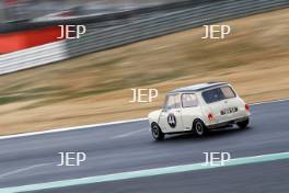 Silverstone Classic  20-22 July 2018 At the Home of British Motorsport 44 Joe Ferguson/Tom Bell, Austin Mini Cooper S	 Free for editorial use only Photo credit – JEP