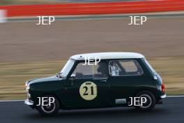 Silverstone Classic  20-22 July 2018 At the Home of British Motorsport 21 Dave Edgecombe, Austin Mini Cooper S Free for editorial use only Photo credit – JEP