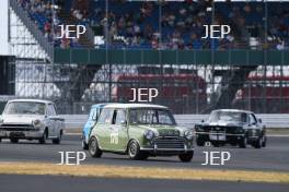 Silverstone Classic  20-22 July 2018 At the Home of British Motorsport 176 Nick Swift, Morris Mini Cooper S	 Free for editorial use only Photo credit – JEP