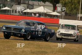 Silverstone Classic  20-22 July 2018 At the Home of British Motorsport 22 Cengiz Artam/Ugur Isik, Ford Mustang	 Free for editorial use only Photo credit – JEP