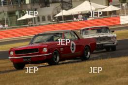 Silverstone Classic  20-22 July 2018 At the Home of British Motorsport 9 Craig Davies, Ford Mustang Free for editorial use only Photo credit – JEP