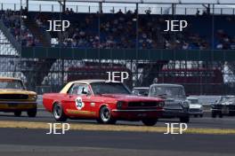 Silverstone Classic  20-22 July 2018 At the Home of British Motorsport 35 Mark Burton, Ford Mustang Free for editorial use only Photo credit – JEP