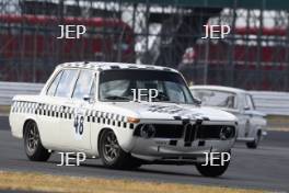 Silverstone Classic  20-22 July 2018 At the Home of British Motorsport 48 Peter James/Amanda Stretton, BMW 1800 Ti	 Free for editorial use only Photo credit – JEP