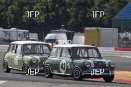 Silverstone Classic  20-22 July 2018 At the Home of British Motorsport 43 Chris Middlehurst, Morris Mini Cooper S Free for editorial use only Photo credit – JEP