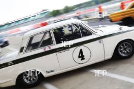 Silverstone Classic  20-22 July 2018 At the Home of British Motorsport 4 Marco Attard, Ford Lotus Cortina	 Free for editorial use only Photo credit – JEP