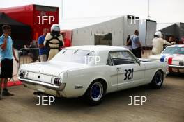 Silverstone Classic  20-22 July 2018 At the Home of British Motorsport 321 Graeme Langford, Ford Mustang	 Free for editorial use only Photo credit – JEP