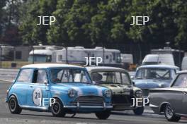 Silverstone Classic  20-22 July 2018 At the Home of British Motorsport 20 Endaf Owens, Austin Mini Cooper S	 Free for editorial use only Photo credit – JEP