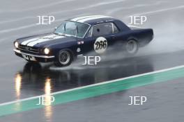 Silverstone Classic  20-22 July 2018 At the Home of British Motorsport 266 James Thorpe/Sean McInerney, Ford Mustang	 Free for editorial use only Photo credit – JEP